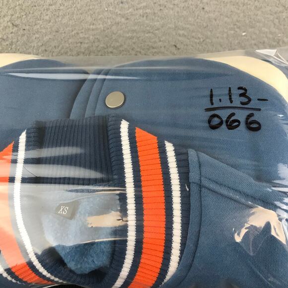 Men's New Wave Street Culture Poker Letterman Jacket Size XS - Picture 13 of 14